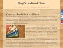 Tablet Screenshot of dhardwoodflooring.com